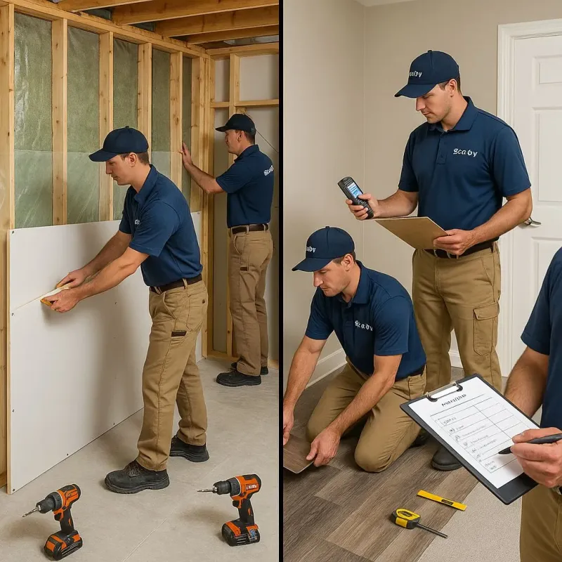 Repairs and Reconstruction process in Gambier, OH
